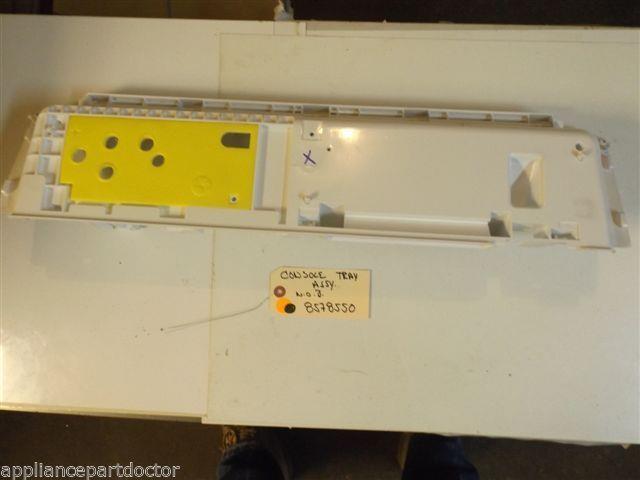 WHIRLPOOL/KENMORE 8578550 Tray Assembly, Console NEW W/O BOX WHIRLPOOL/KENMORE 8578550 Tray Assembly, Console NEW W/O BOX